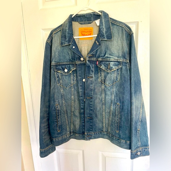 Levi’s Men Jean Jacket XL - Picture 1 of 5